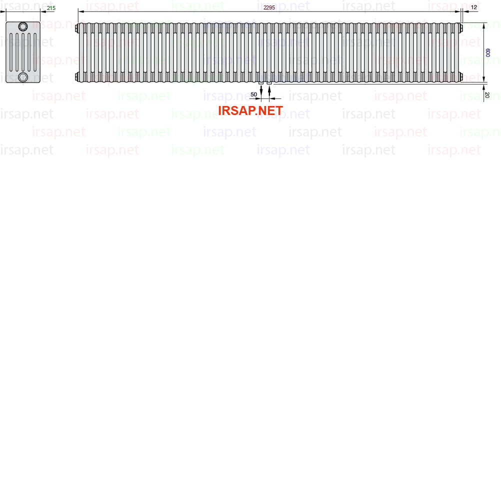 Радиатор IRSAP Tesi 60600/51 T50 CL 01